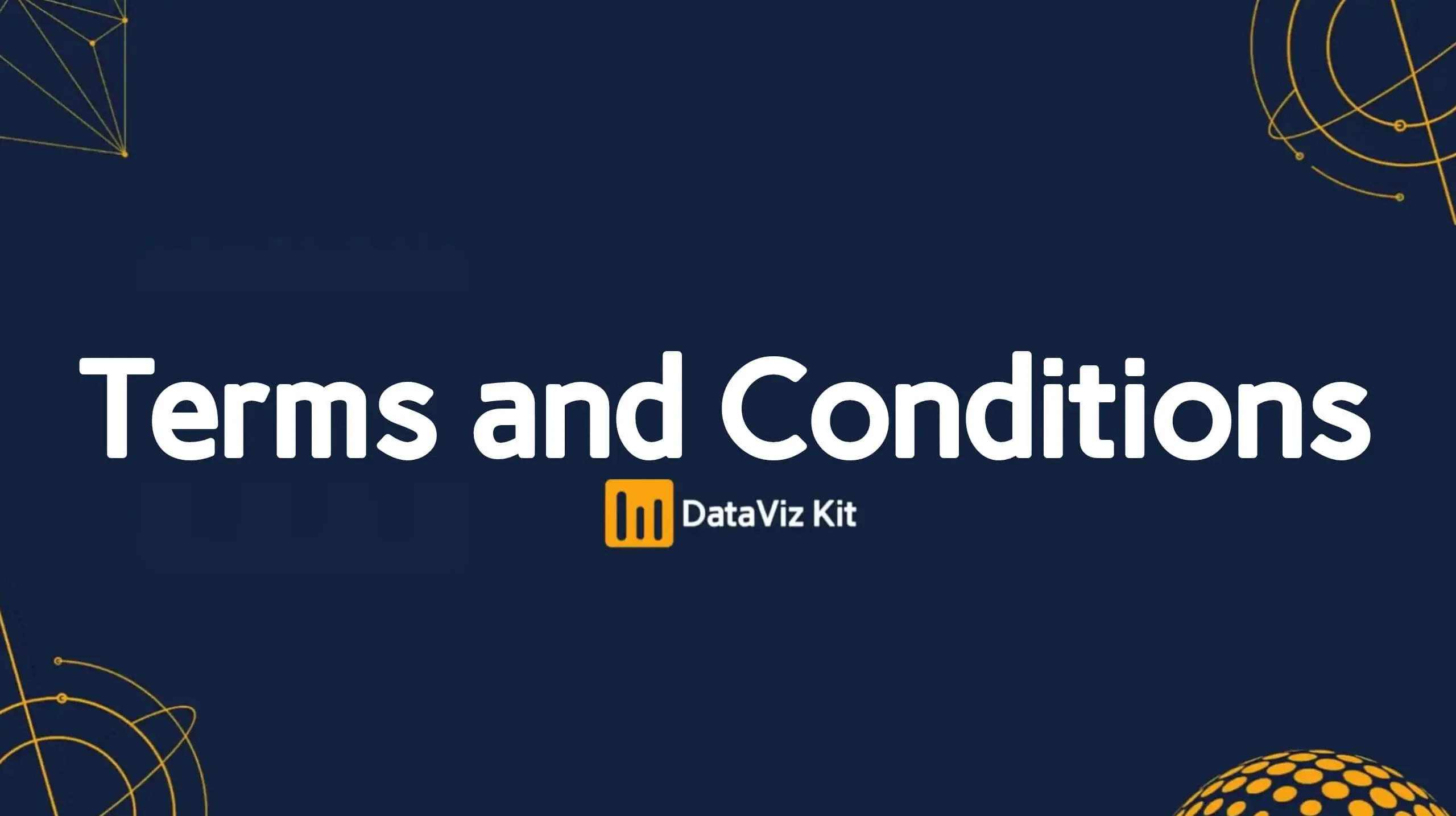 Terms and Conditions of DataViz Kit